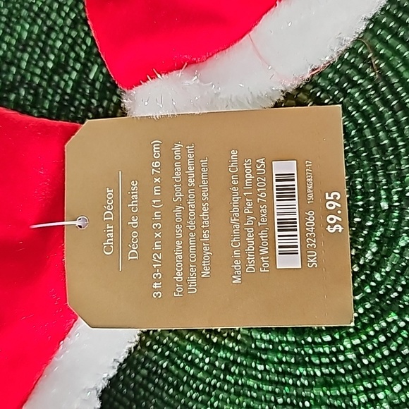 Pier 1 Chair Decor 🎅 SANTA Set of Two - Picture 5 of 6